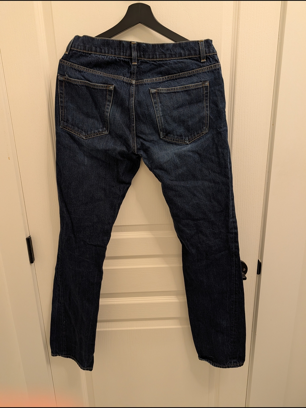Acne Slim Jeans in Dark Blue Denim - Picture 2 of 4